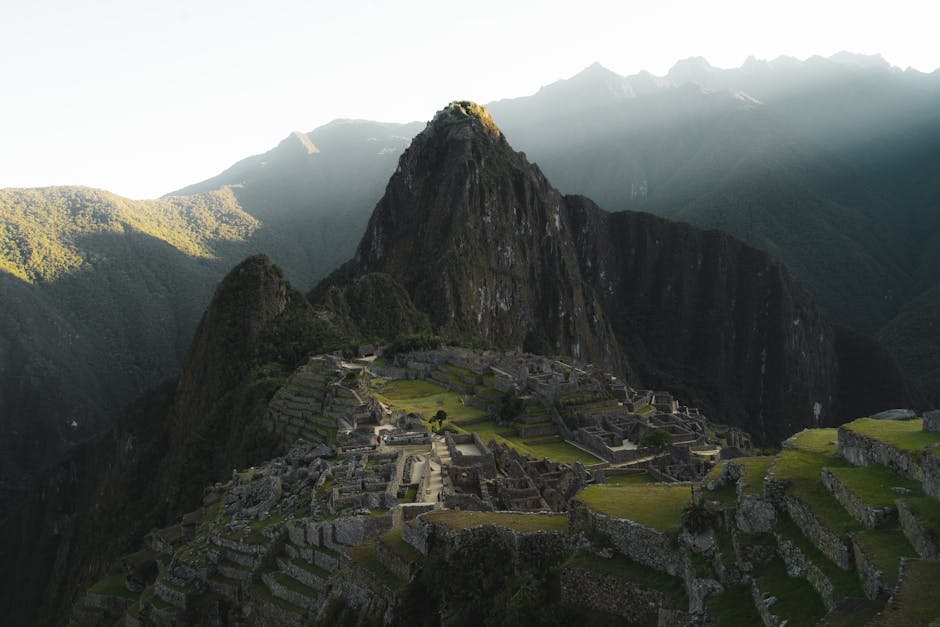 machu picchu – Machu Picchu Bei Sonnenaufgang