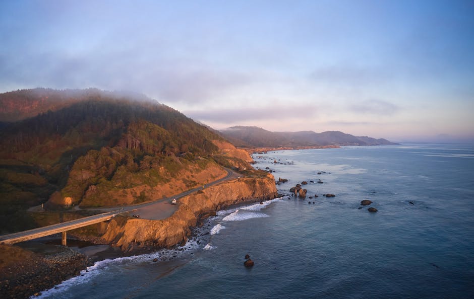 Kelp Highway Hypothese: Erstbesiedlung Amerikas entlang der Küste – Kostenloses Stock Foto zu autobahn, berg, bucht