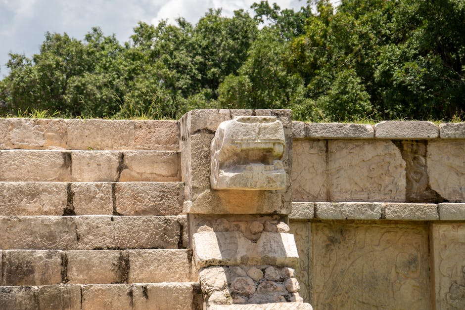 Der Quetzalcoatl-Tempel und seine Opferungen – Kostenloses Stock Foto zu alt, antike ruine, archäologie