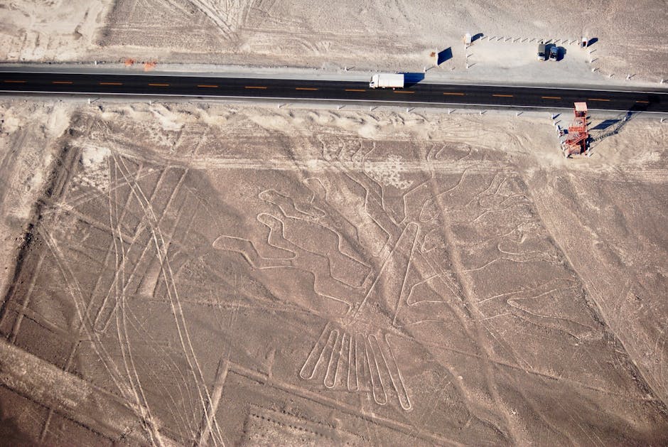 Nasca Linien: Geoglyphen aus dem peruanischen Süden – IAE-Bonn – Kostenloses Stock Foto zu aerial perspektive, alte linien…