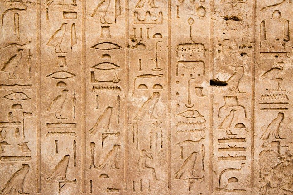 Zapotekische Schrift: Die älteste Schrift Mesoamerikas? – Kostenloses Stock Foto zu afrika, Ägypten, ägyptische schrift