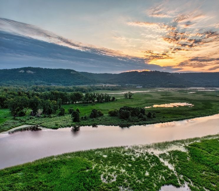 Etowah Mounds: Mississippi-Kultur in Georgia – Kostenloses Stock Foto zu abend, amerikanischer mittelwesten, bauschige wolken