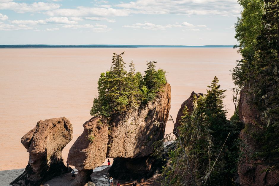 Newark Earthworks: UNESCO Welterbe der Hopewell-Kultur in Ohio – Beeindruckende Aussicht auf die Hopewell Rocks in der Bay…